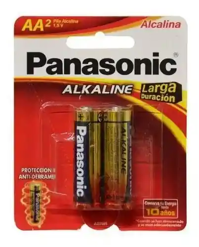 Panasonic Pila Bateria Alkalina Aa (par)