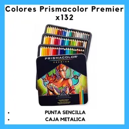 Caja Colores Prismacolor Premier X132 Unidades