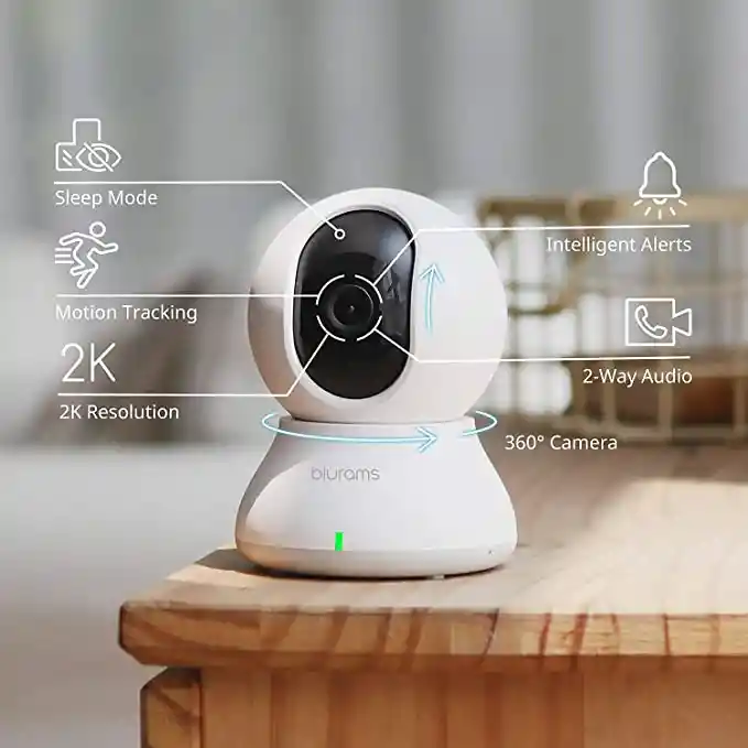 Camara De Seguridad Blurams 2k 360