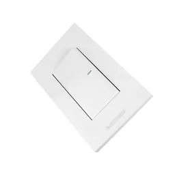 Interruptor Sencillo Conmutable 10a 110v-250v Color Blanco