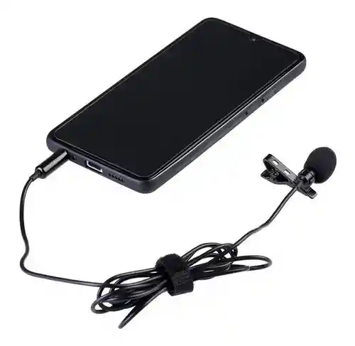 Micrófono De Solapa Para Celular Entrada 3.5 Mm
