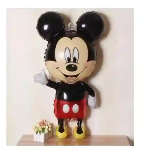 Globo De Mickey Mouse,multicolor Para Fiestas 1.16 Mts