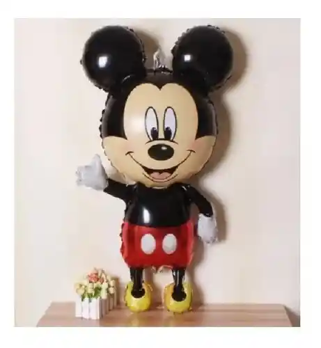 Globo De Mickey Mouse,multicolor Para Fiestas 1.16 Mts