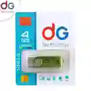 Memoria Usb Pen Drive 4gb Dg Giratoria Velocidad Transfer