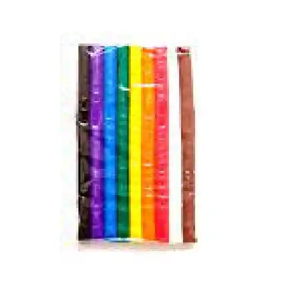 Plastilina Parchesitos X9 Colores Larga