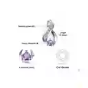 Aretes Tpos Para Mujer Con Amatista Natural Fabricados En Plata 925