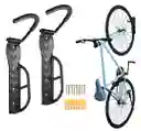 Soporte Para 2 Bicicletas Gancho Pared Bicicleta Resistencia 30kg X 1 Par