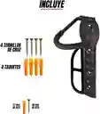 Soporte Para 2 Bicicletas Gancho Pared Bicicleta Resistencia 30kg X 1 Par
