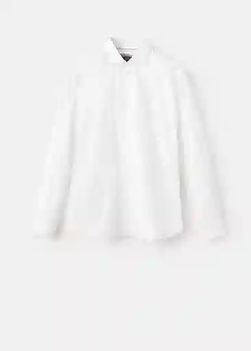 Camisa Bilbao Blanco Talla M Hombre Mango