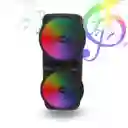 Parlante Doble Bocina Rgb Potente Bluetooth Recargable