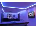 Luz Led Multicolor Rgb, Trae Cargador, Control Remoto
