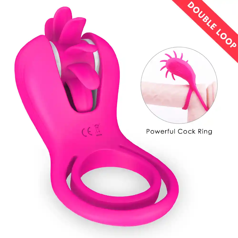 Wind Pink Anillo Vibrador