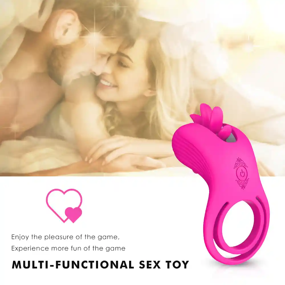 Wind Pink Anillo Vibrador