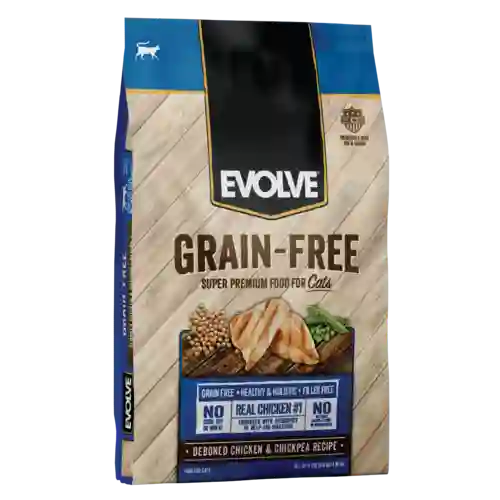 Evolve Cat Grain Free Chicken Pollo 11 Lb 4.98kg