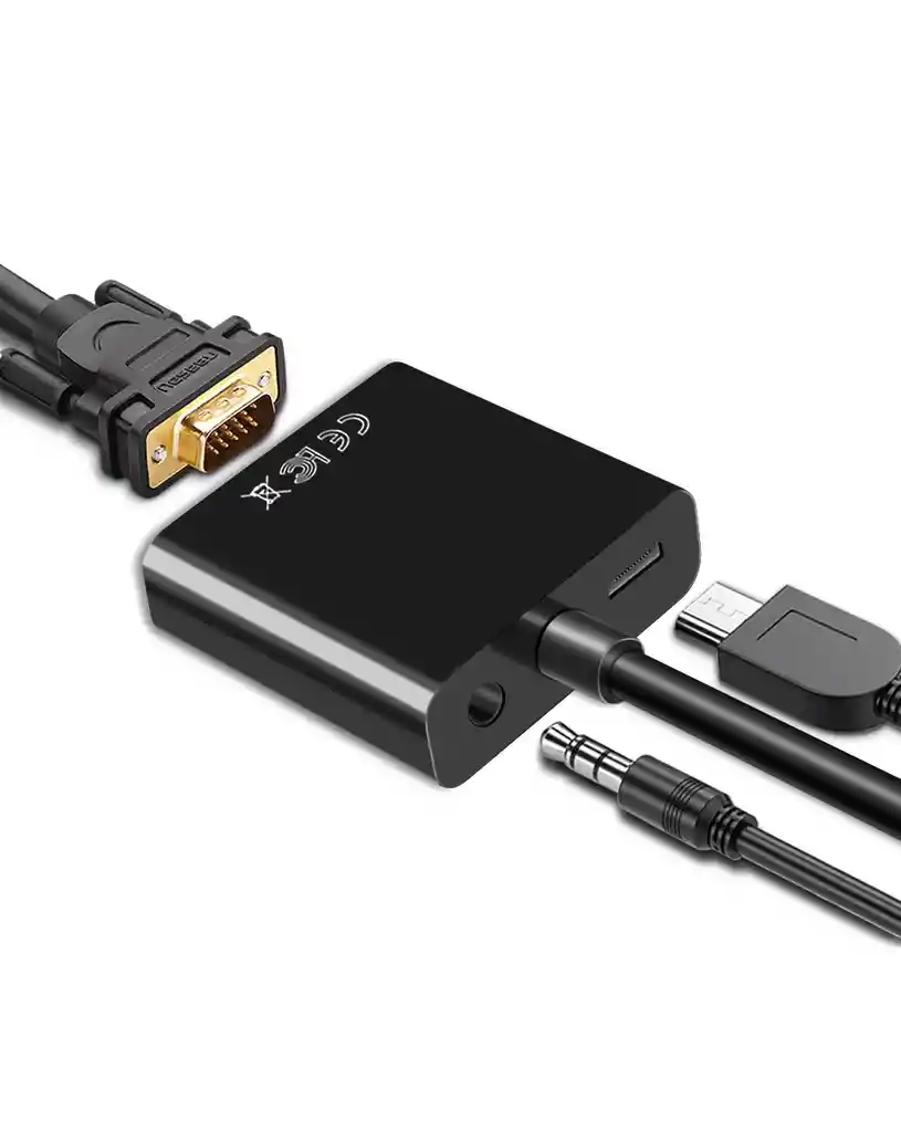 Adaptador Convertidor Cable Hdmi A Vga Computadores Consolas Ps3 Ps4 Xbox