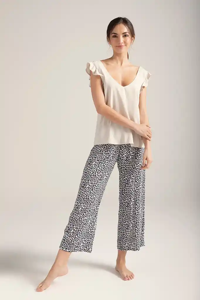 Pijama Pantalon Capri Dama