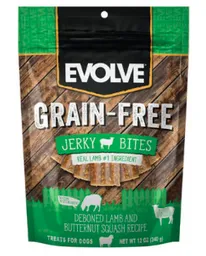 Evolve Snack Jerky Perro Sabor Cordero