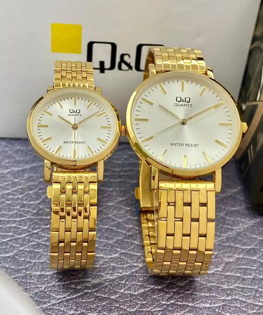 Relojes En Pareja Marca Q&q