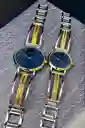 relojes en pareja Q&Q pulso aro