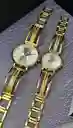 relojes en pareja Q&Q pulso aro