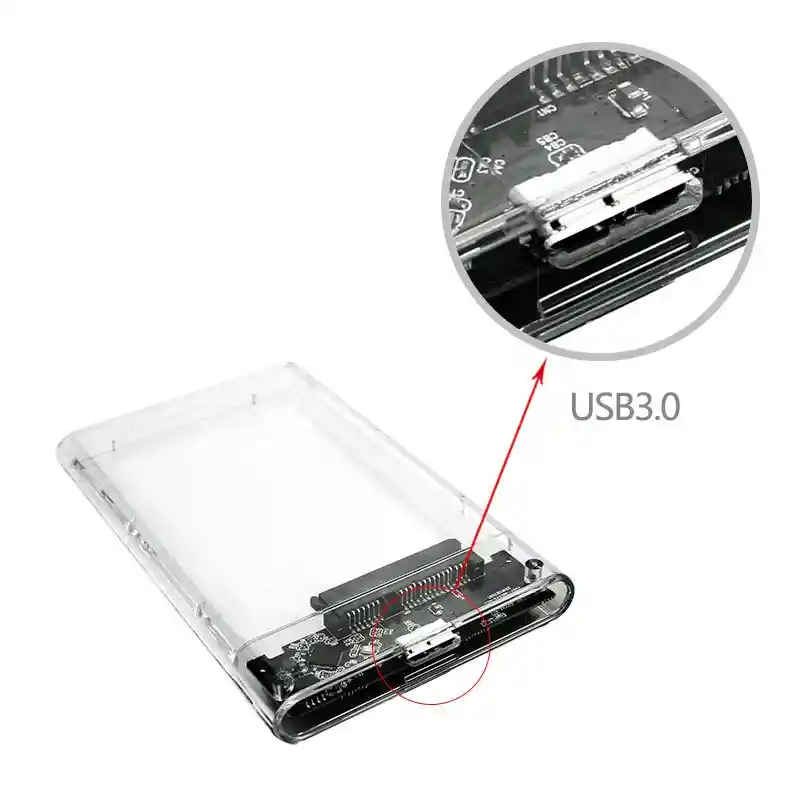 Adaptador De Disco Duro Externo, Cable Usb 3,0 A Sata 3