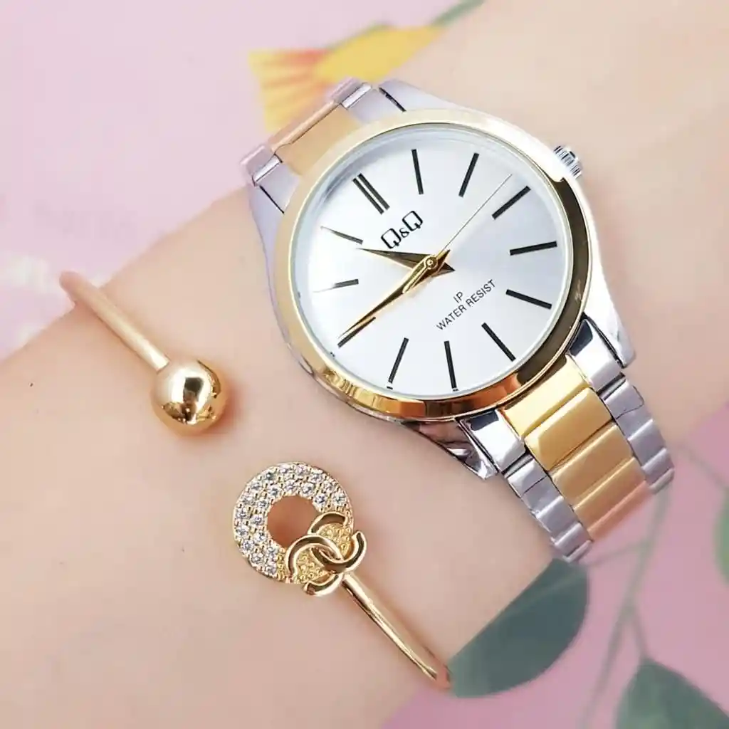 relojes Q&Q para dama con guias