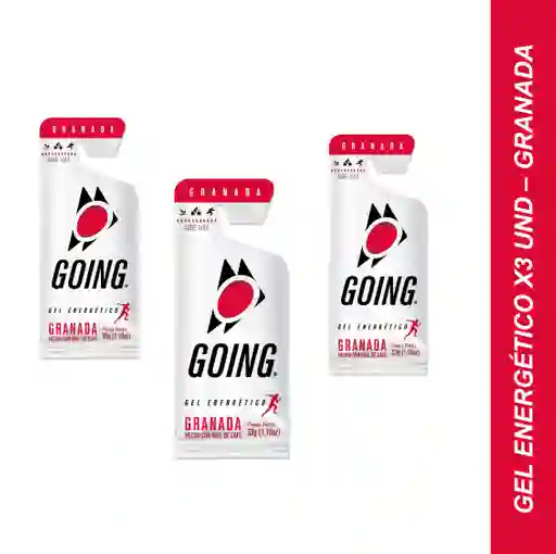 Gel Energético Granada X3 Unds