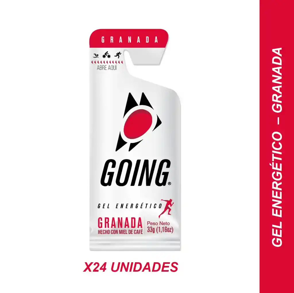 Gel Energético Granada X 24 Und