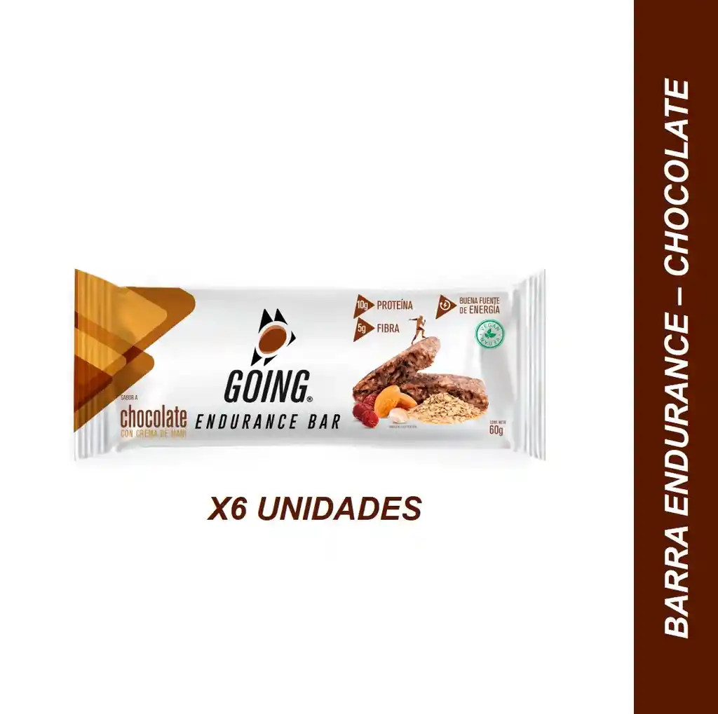 Barra Endurance Chocolate X6und