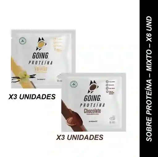 Proteina Vegana Mixta X6 Und