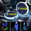 2 Luces Led Para Portavasos De Coche Para Honda, 7 Co