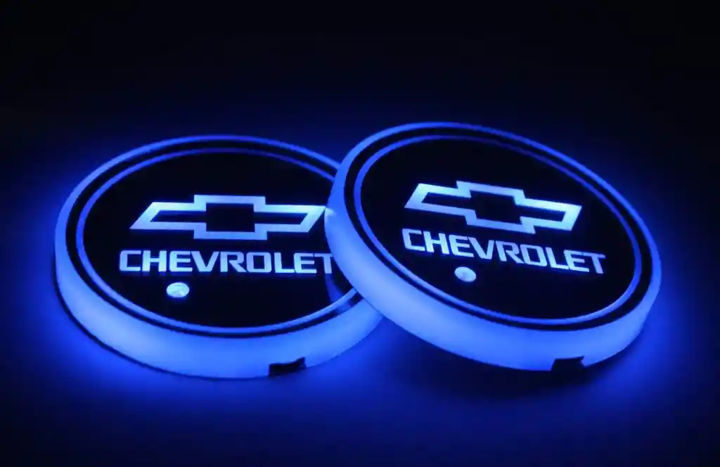 2 Portavasos Con Luces Led Para Automóvil,