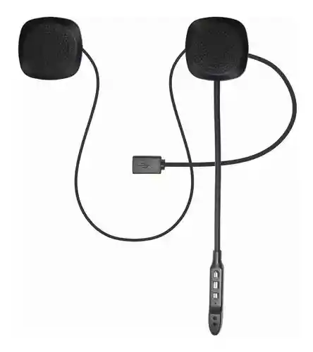 Audífonos Para Casco Bluetooth Con Micrófono 5.0