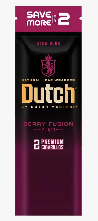 Dutch Masters Tabaco Berry Fusion Cigarillos X 2