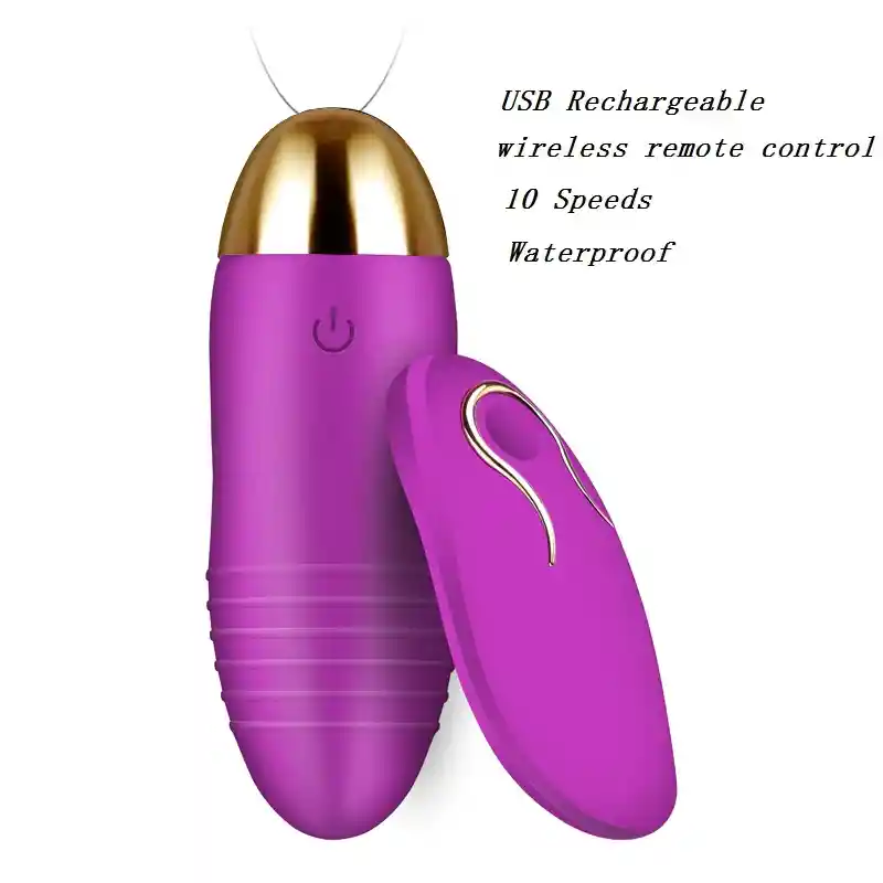 Huevo Vibrador Recargable Con Control Remoto