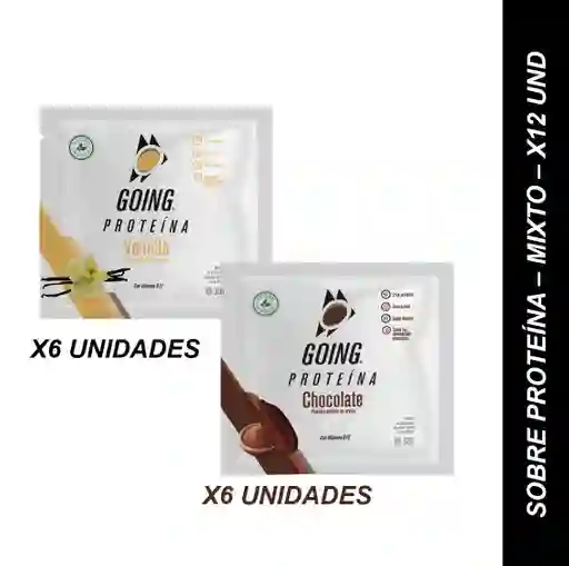 Proteina Vegana Mixta X12 Und