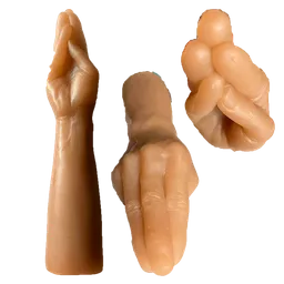 Mano 35cm Fisting Anal Fist Material Silicona Bdsm Play Bondage Brown Color