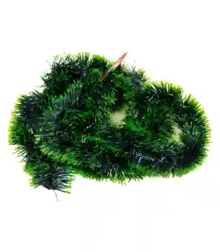 Guirnalda Decorativa Navidad Verde Gruesa 4mt