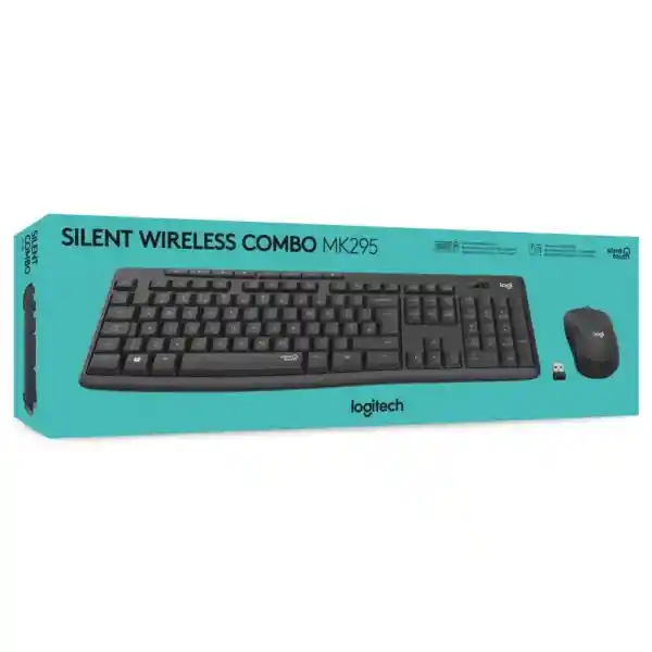 Combo Tcl+ms Inalambrico Logitech Mk295