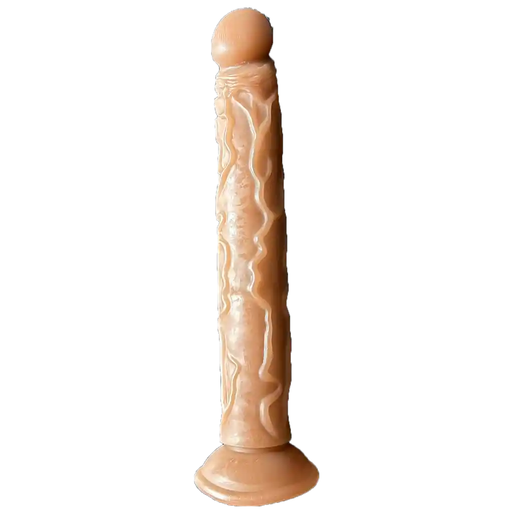 Dildo Bestia 36cm Venoso Con Chupa Ventosa