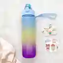 Termo Botella Para Bebidas Frias O Calientes De Colores Con Sticker