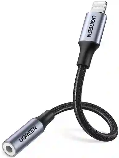 Adaptador Lightning Jack 3.5 Auriculares Iphone Audio Auxiliar Mfi Certificado