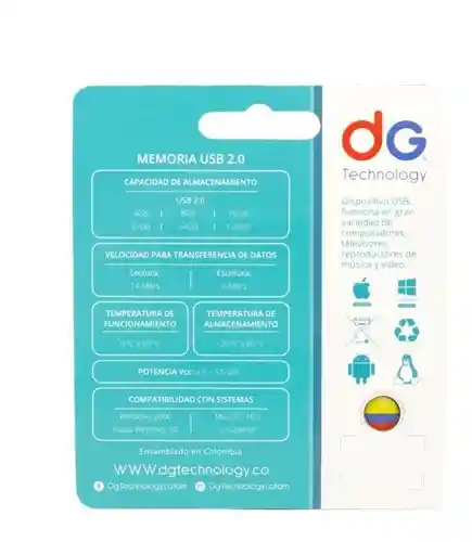 Memorias Usb 32gb Dg Technology