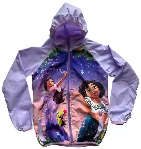 Chaqueta Rompevientos Niña Encanto Mirabel Madrigal Regalo Disney