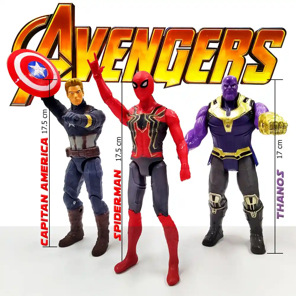 Avengers Figuras Colección Juguetes Vengadores Juguetería