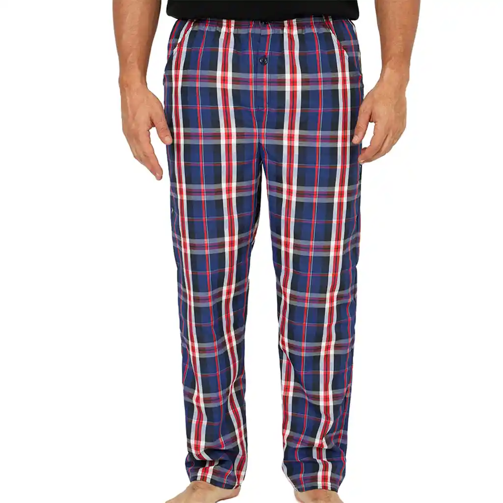 Pantalón Hombre Antonio Azul Rey Talla Xxl