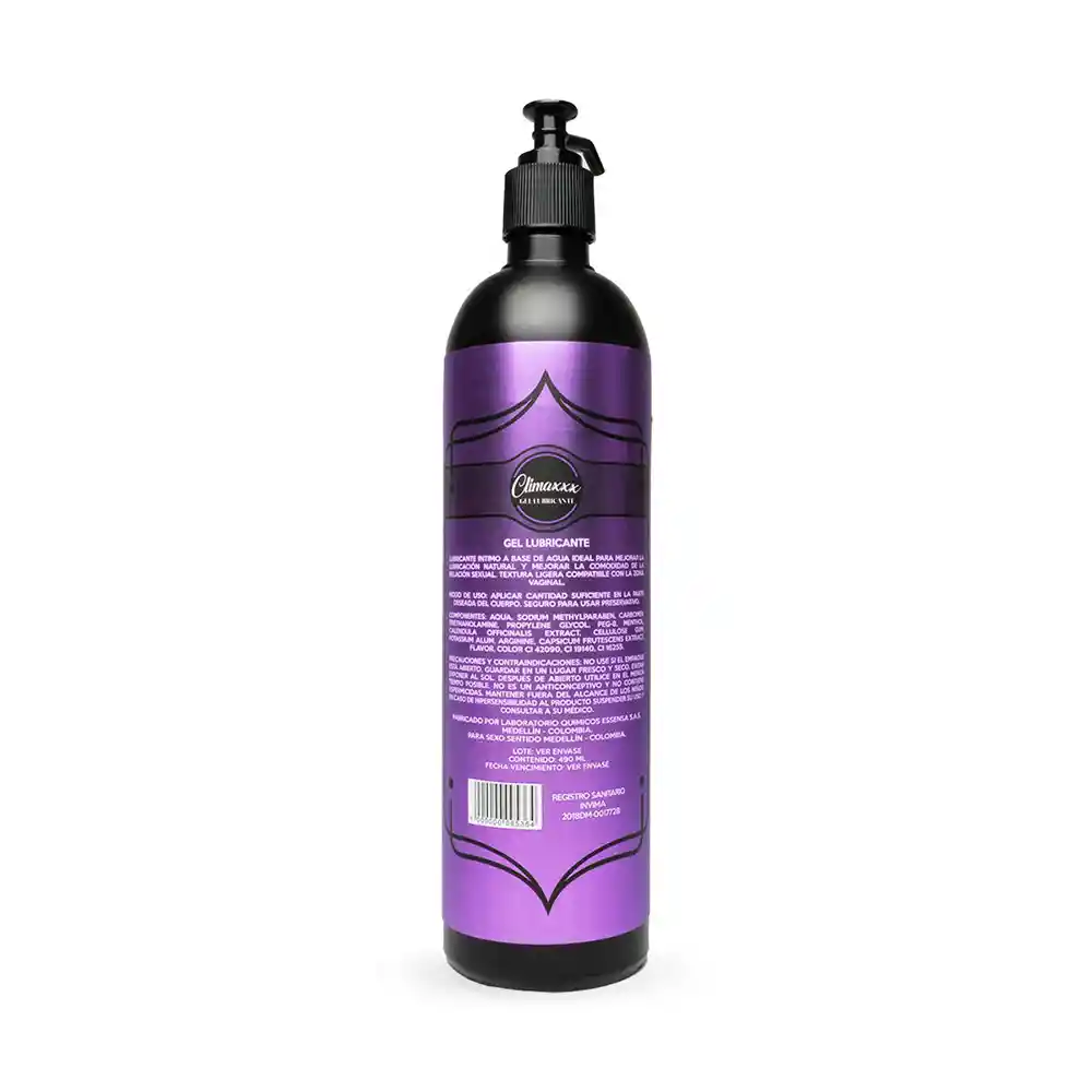 Gel Lubricante Tipo Semen Climaxxx Erotic