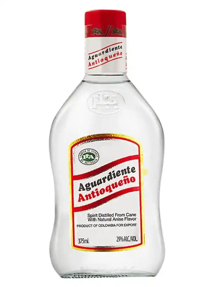 Aguardiente Antioqueño Rojo 375 Ml