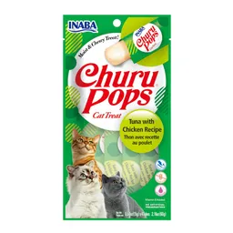 Churu Pops Atun Con Pollo X 4 Und (60gr)