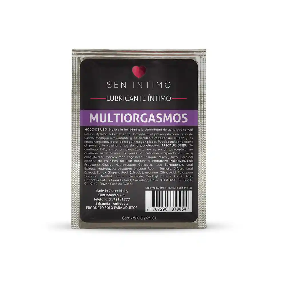 Gel Multiorgasmos 7 Ml